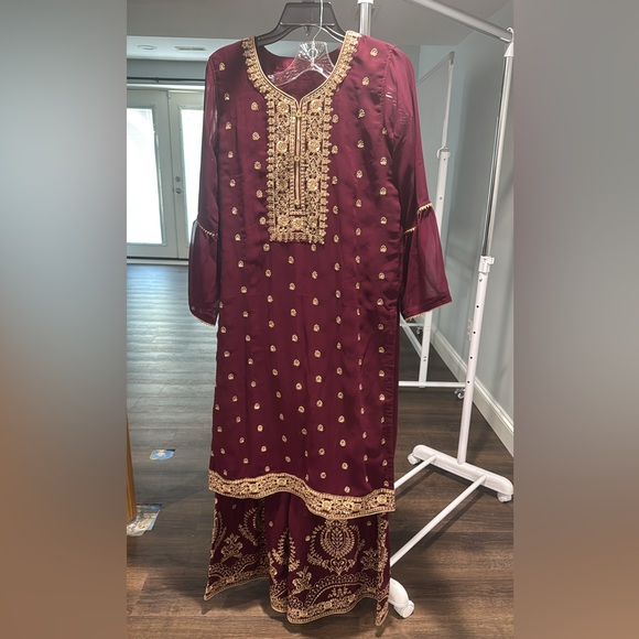 3pc Sharara Set - Picture 2 of 7